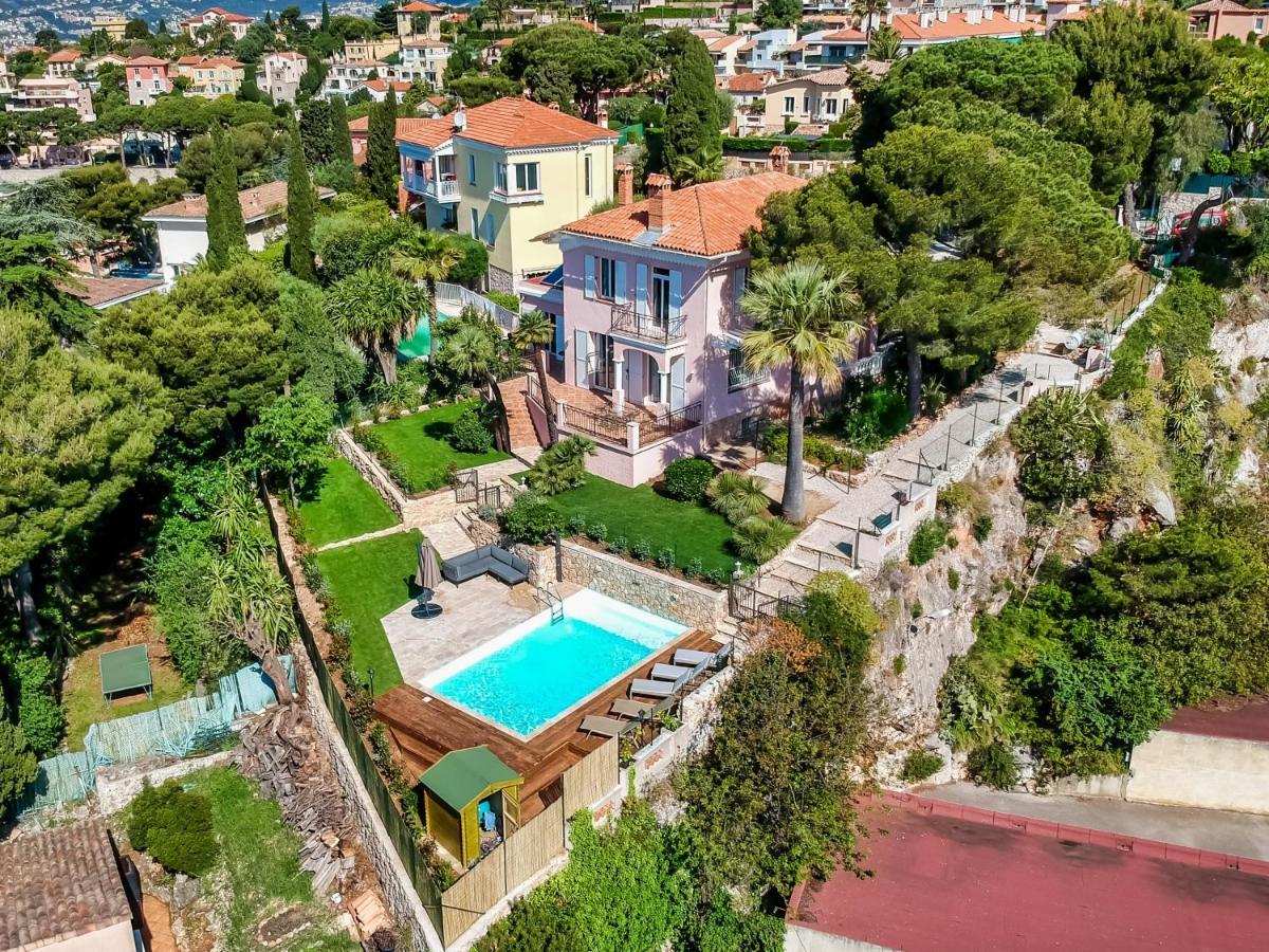 Stunning Seaview Villa. Villefranche Sur Mer Exterior foto