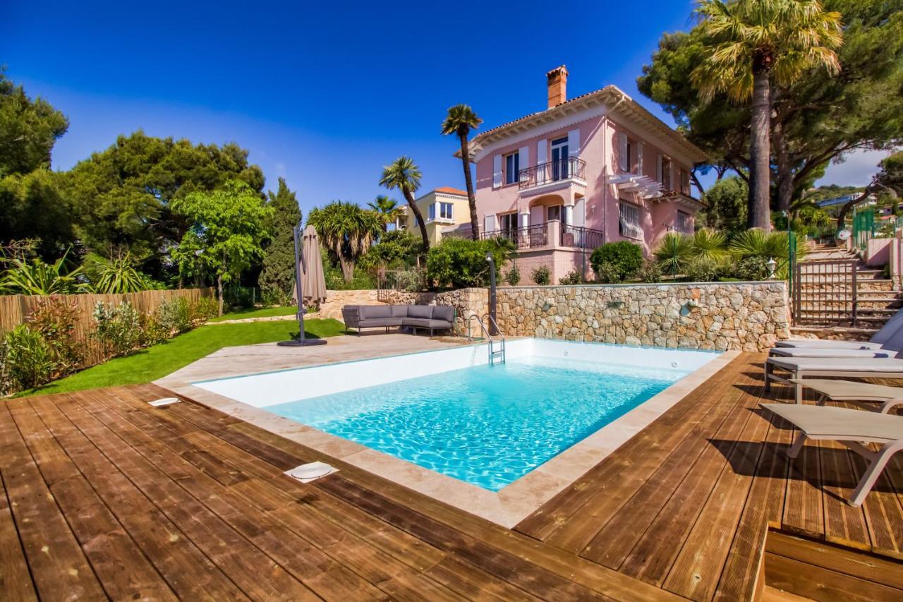 Stunning Seaview Villa. Villefranche Sur Mer Exterior foto