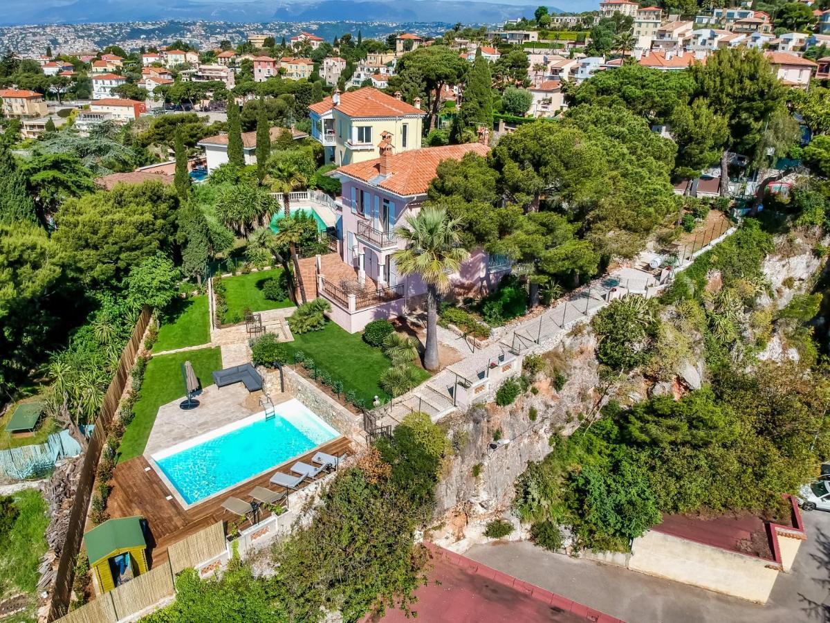 Stunning Seaview Villa. Villefranche Sur Mer Exterior foto