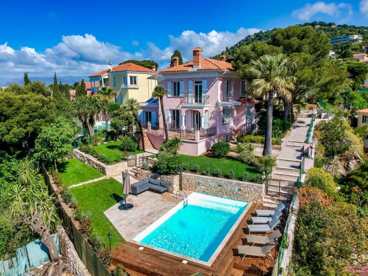 Stunning Seaview Villa. Villefranche Sur Mer Exterior foto