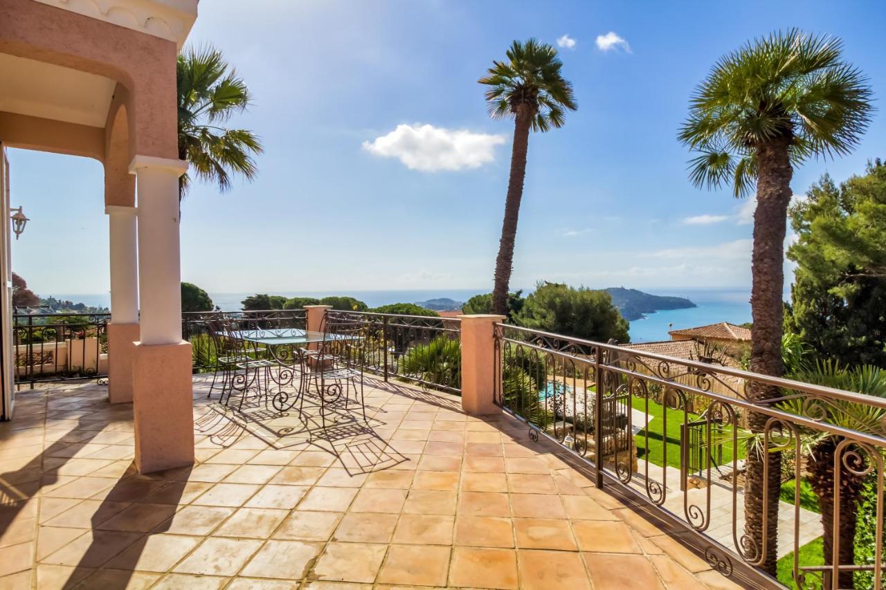 Stunning Seaview Villa. Villefranche Sur Mer Exterior foto